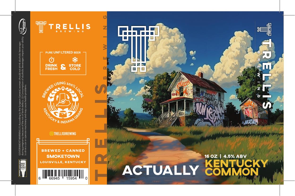 Actually finished label PDF preview