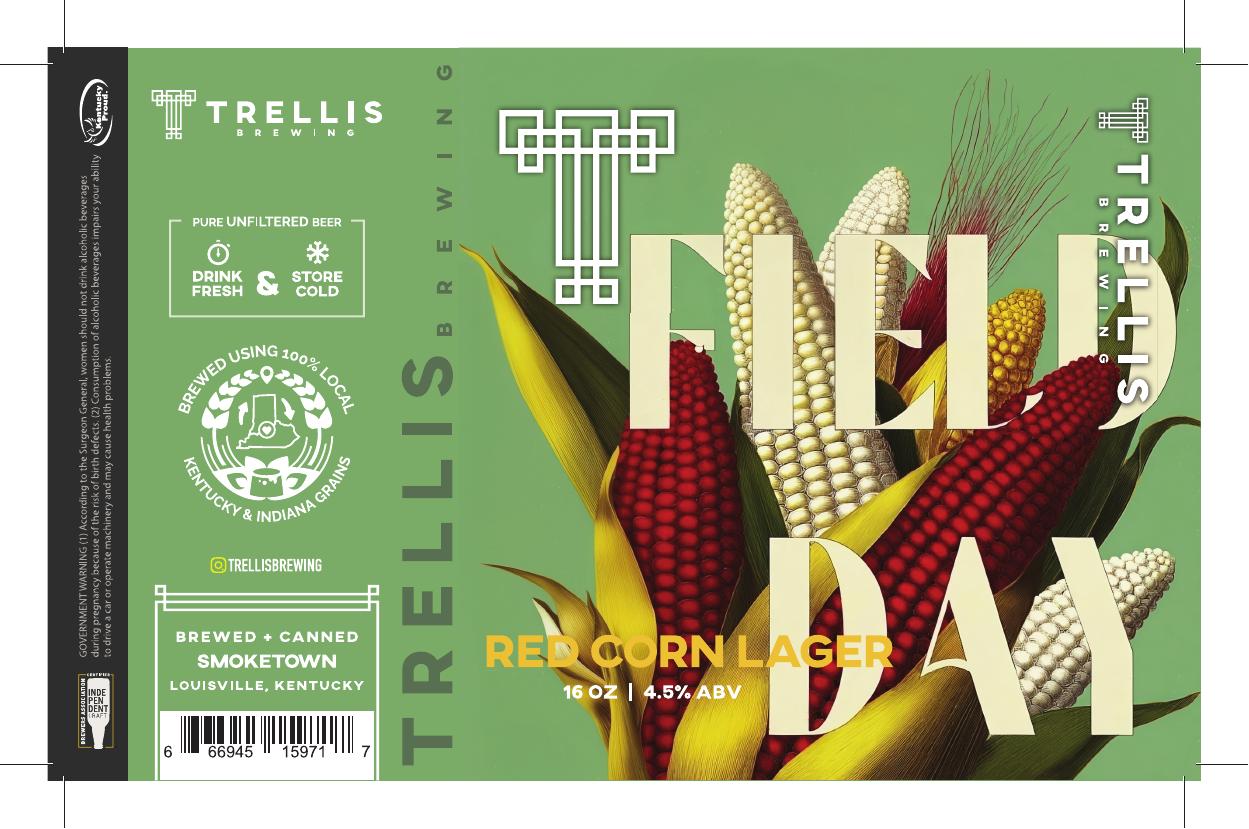 Field Day finished label PDF preview
