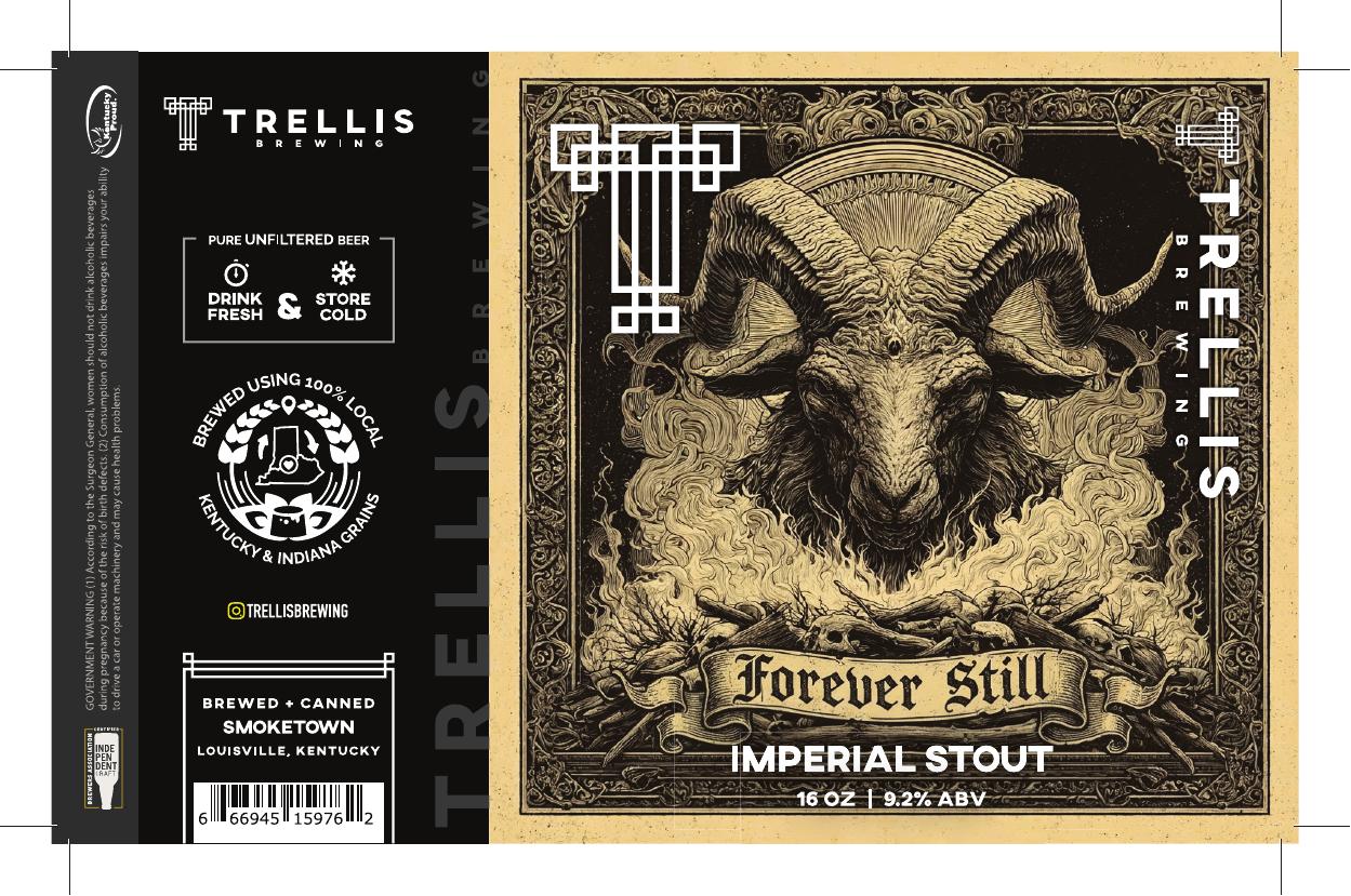 Forever Still finished label PDF preview