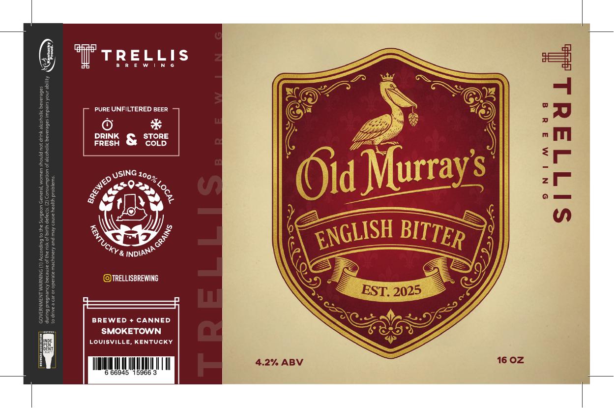 Old Murrays finished label PDF preview
