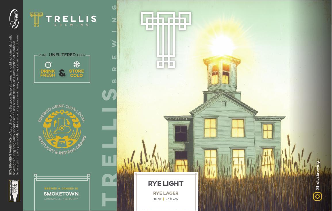 Rye Light finished label PDF preview