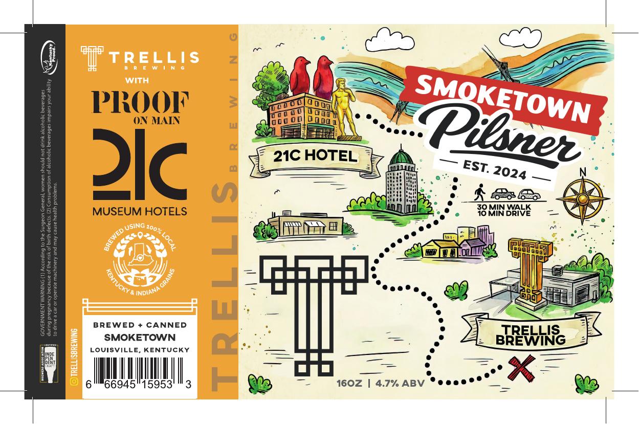 Smoketown finished label PDF preview