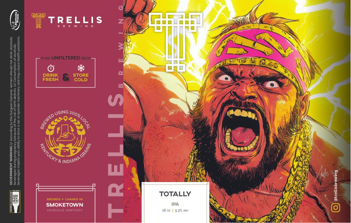 Totally finished label PDF preview