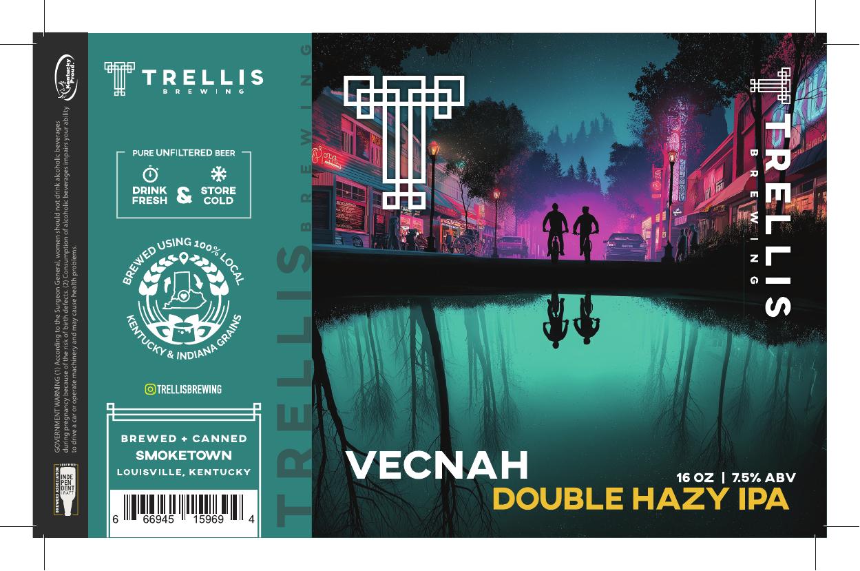 Vecnah finished label PDF preview