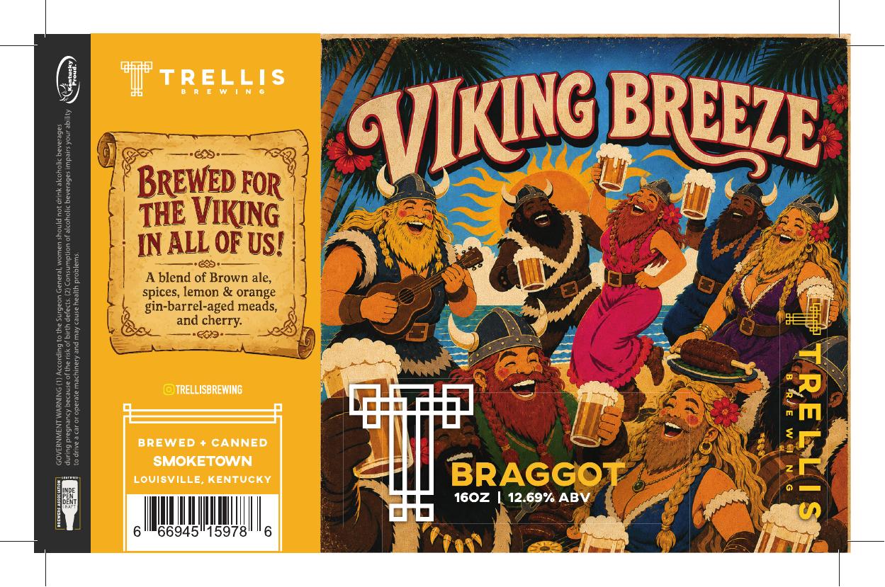 Viking Breeze finished label PDF preview
