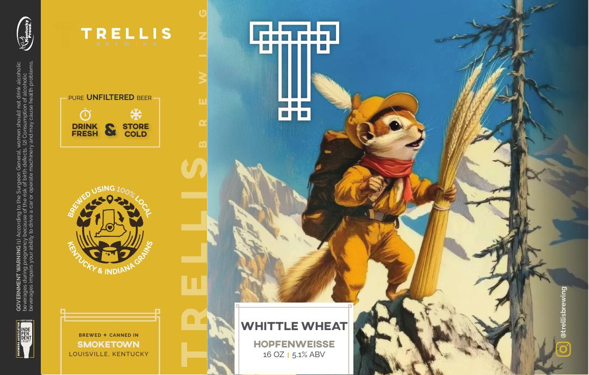 Wittle Wheat finished label PDF preview